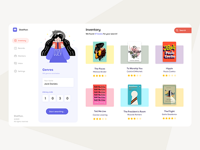 Shelfton - Library Management Dashboard book dashboard books books dashboard dashboard dashboard design dashboard ui library ui ui design uiux uxui