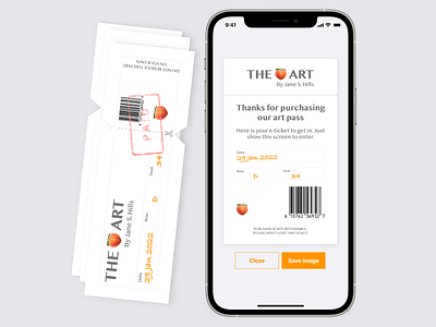 Boarding e-ticket UI design app dailyui design pass ticket typography ui ux