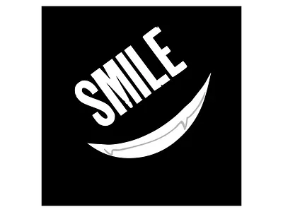 Smile design graphic design logo tracing typography vector