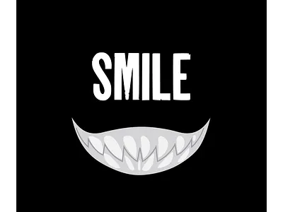 Smile More design graphic design illustration logo tracing typography vector