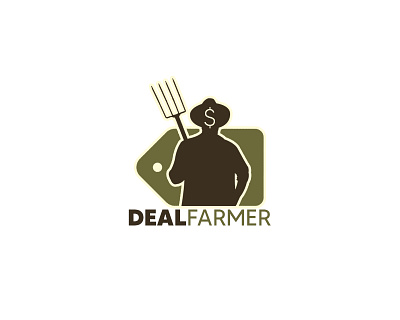 DEAL FARMER branding design graphic design icon logo typography