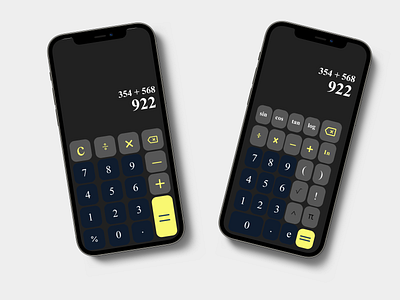 Calculator App UI Design