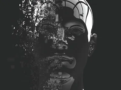 Concept Art HeadZ1.0 - Pixelized cg
