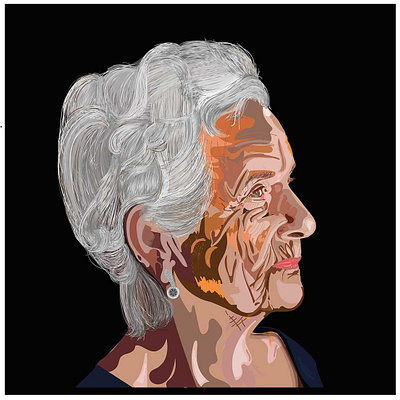 old person a b c d e f g h i j k l m n all appreciation and respect graphic design illustration