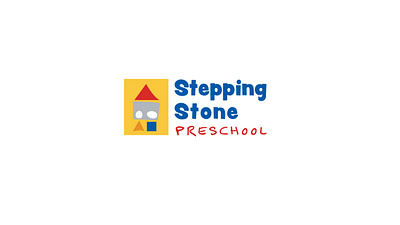 Logo design for Stepping Stone Preschool design illustration logo