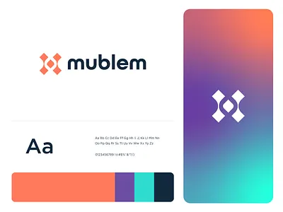 Mublem Logo Design a b c d e f g h i j k l m n bolt brand branding brandmark colour design logo logo branding logo design logo designer logo mark logodesign logos logotype mark monogram o p q r s t u v w x y z pattern symbol