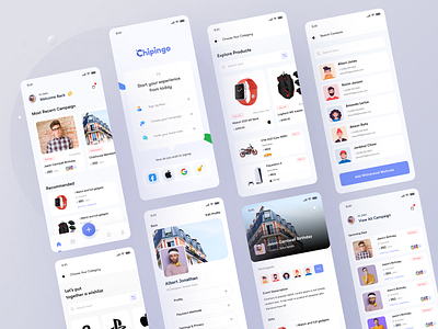 Gift Shop Mobile App Design app design appdesigner cleandesign cleanui cool ui design ecommerceapp gift giftshop lightapp mobile ui modernui shoping shopui trendyui ui uidesign uitrend2022