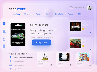 Games Website 3d animation app branding design graphic design illustration logo motion graphics typography ui ux vector