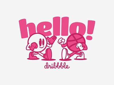 Hello Dribbble! 2d adobe adobe illustrator adobe photoshop daily digital art digitalart dribbble graphic design hello dribbble hidribbble hi dribbble illustration illustration art illustrator