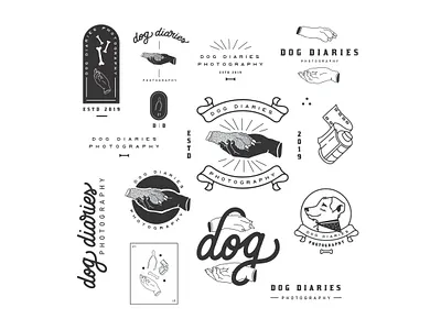 Client Design Exploration & Doodles brand exploration branding client design doodles graphic design illustration layout logo logo design type typography