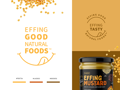 Effing Good Logo Design branding design food logo