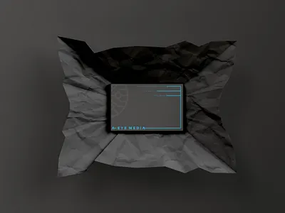 Aeye Media branding business card card design company branding design graphic design layout typography