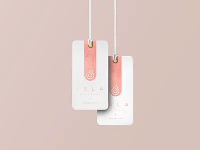 Isla Logo and Branding apparel branding design graphic design inspiration logo print design tag tag design tage inspiration typography