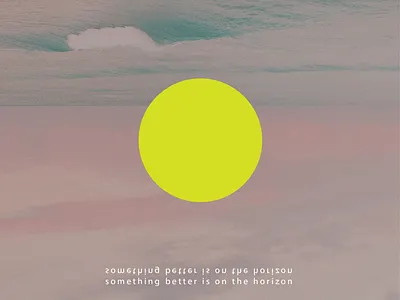 Horizon brand branding collage design editing graphic design horizon inspiration sunlove sunshine type typography vector