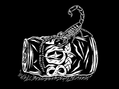 CRUSHED CAN - 805 BEER art branding design graphic design illustration logo mexico skull traditional ui vintage