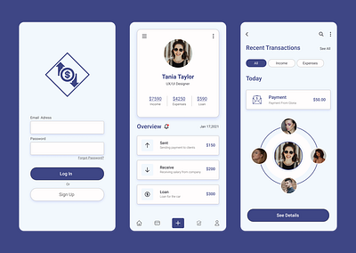 Portfolio Design app design figma graphic design landing page portfolio design ui ui design challenge