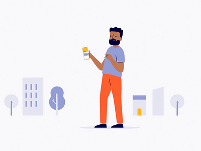 Task Mate animation character design illustration