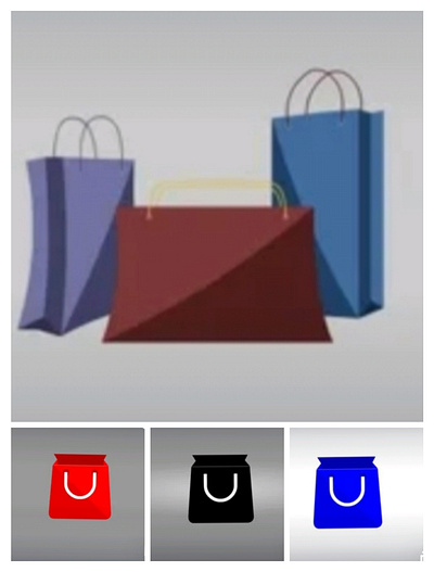 My Bag app design illustration motion graphics vector