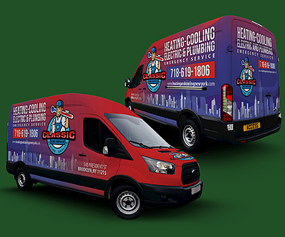 Classic Vehicle Wrap Design For a Company in Brooklyn, NY animation branding graphic design logo motion graphics ui vanwrap vanwrapco vanwrapdesign vanwraping vanwrapping vanwrappinglondon vanwraps vanwrapsuk wrap