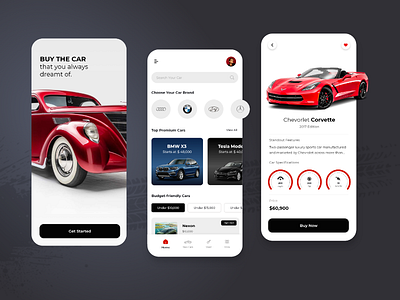 Car Vehicle Marketplace App app design business tips car app development car marketplace app car marketplace app design designers mobile app design on demand app design startup business ui uiux designs ux