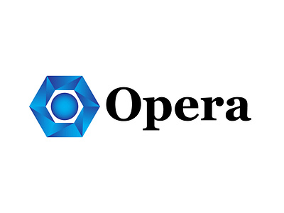 Opera 3d branding graphic design logo