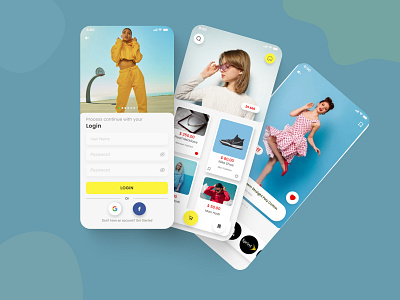 Fashion House- Mobile App android e commerce app fashion app graphic design ios app mobile mobile app typography ui ui design uiux uiux design ux ux design web design
