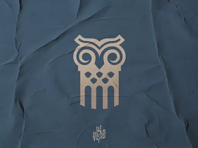 Law Column Owl Logo animal bird book capital column emblem graphic design illustration jurisprudence logo logotype modern owl