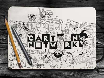 Best Era of Cartoon Network 2d art cartoon network doodle illustration sketch