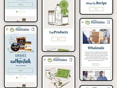 E-commerce Responsive branding graphic design illu illustration ui ux