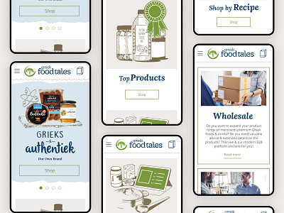 E-commerce Responsive branding graphic design illu illustration ui ux