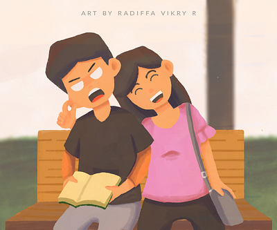Stop it, baby! art cute illustration design digital art digital illustration digitalart good artwork illustration