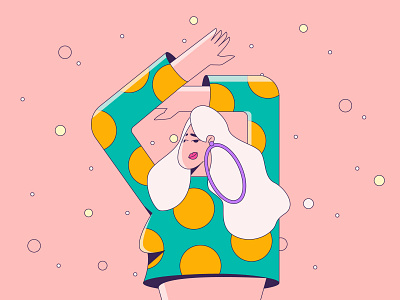 DTIYS @nina.clausonet 2d character art adobe illustrator behance character character design design dribbble flat character flat character design flat design flat illustration freelance illustrator girl character illustration illustrator procreate vector vector character vector design vector illustration