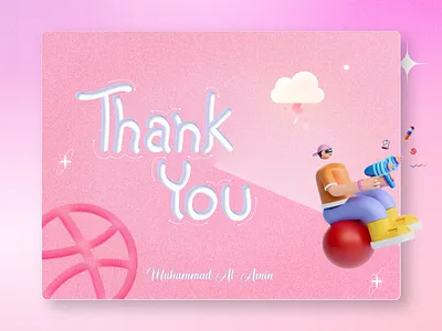 Thank you design thankyou typography ui ux vector