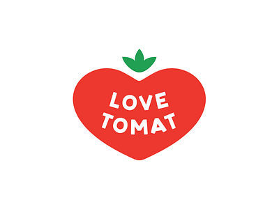 Love tomat crown logo logotype love lu4 mark red sign summer tomat tomato