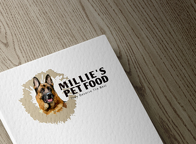 Millie's Petshop Logo animation branding graphic design logo