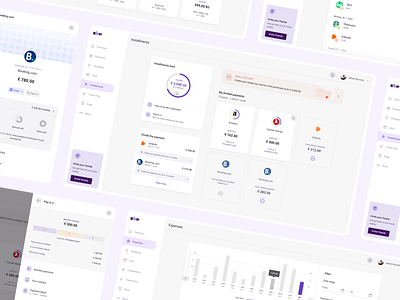 Twisto - Zip Rebrand admin analytics bank bnpl category dashboard detail finance fintech installments instalments list money navigation payment repayment transaction twisto webapp zip