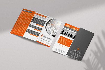 Sybrid Internet Broadband Brochure branding graphic design