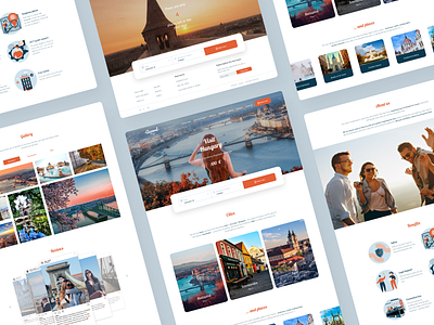 Redesign of tour`s landing page design landing page redesign tour travel ui ux