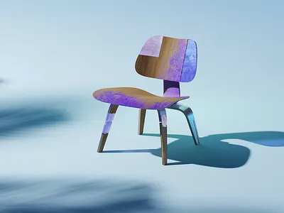 0022 - Furniture - Fixed Chair 0001 3d 3dillustration abstract ambient animation artdirection blender branding chair cycles design furniture illustration logo motion design motion graphics render ui