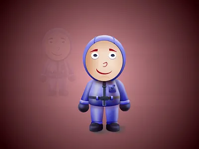 Game / Cartoon Guard character 3d boy branging cartoon character figma game character game hero game logo graphic design illustration logo logo design ui design