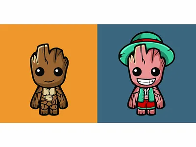 GROOT animation design esport graphic design illustration logo logo design logodesign logosport mascot character mascotlogo motion graphics ui