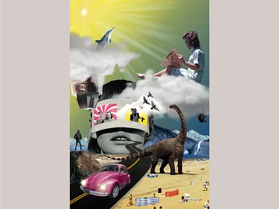 Digital Collage Art collage