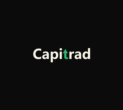 Capitrad branding agency graphic design log logo logodesigner