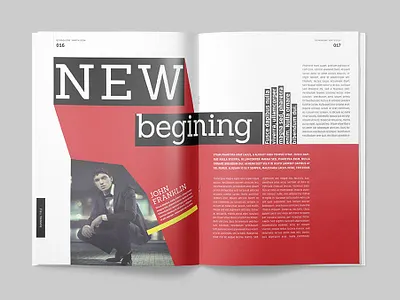 Magazine Template agency architecture booklet brochure business company corporate cover fashion indesign interior magazine magazine cover magazine template newsletter newspaper simple sport template travel