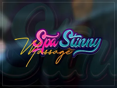 Spa Stinny Massage Hand Drawn logo design abstract logo branding brushlettering business logo calligraphy calligraphyart clothingbrandlogo company logo design graphic design handlettering letteringart letteringlogo logo logodesinger moderncalligraphy spa logo streetbrand typography vector