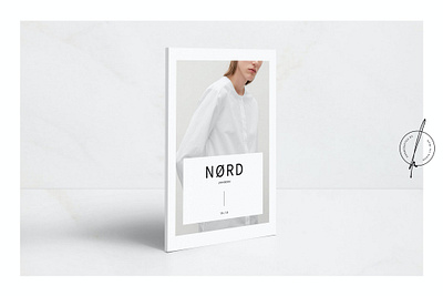 Nørd Lookbook annual report brochure catalog clean corporate cover design editorial fashion graphic design illustration indesign lookbook magazine photography portfolio print printable revista template