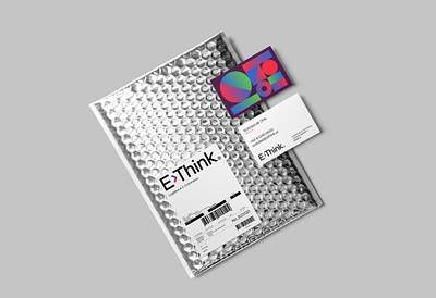 E-Think Brand Identity Design brand branding colorful courier design identity logo logotype tech technology type vector visual identity