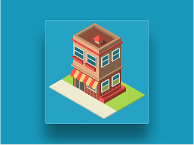 Illustration isometric store adobeillustrator design designer graphic design illustartion illustration isometric shop store