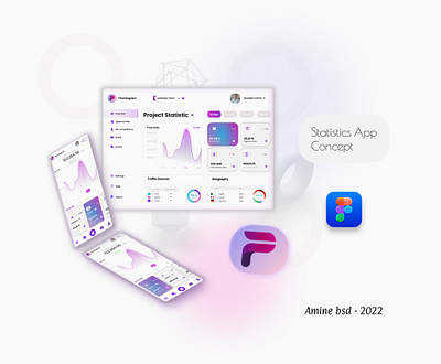 Statistics Web application 3d branding colorful dashboard dashboardui design graphic design mobileapp statistic statistics typography ui uidesign userinterface ux uxdesign webdesign