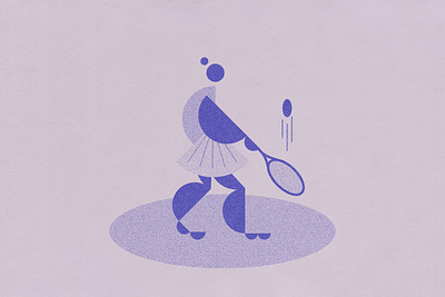 Tennis geometric illustration sports tennis texture